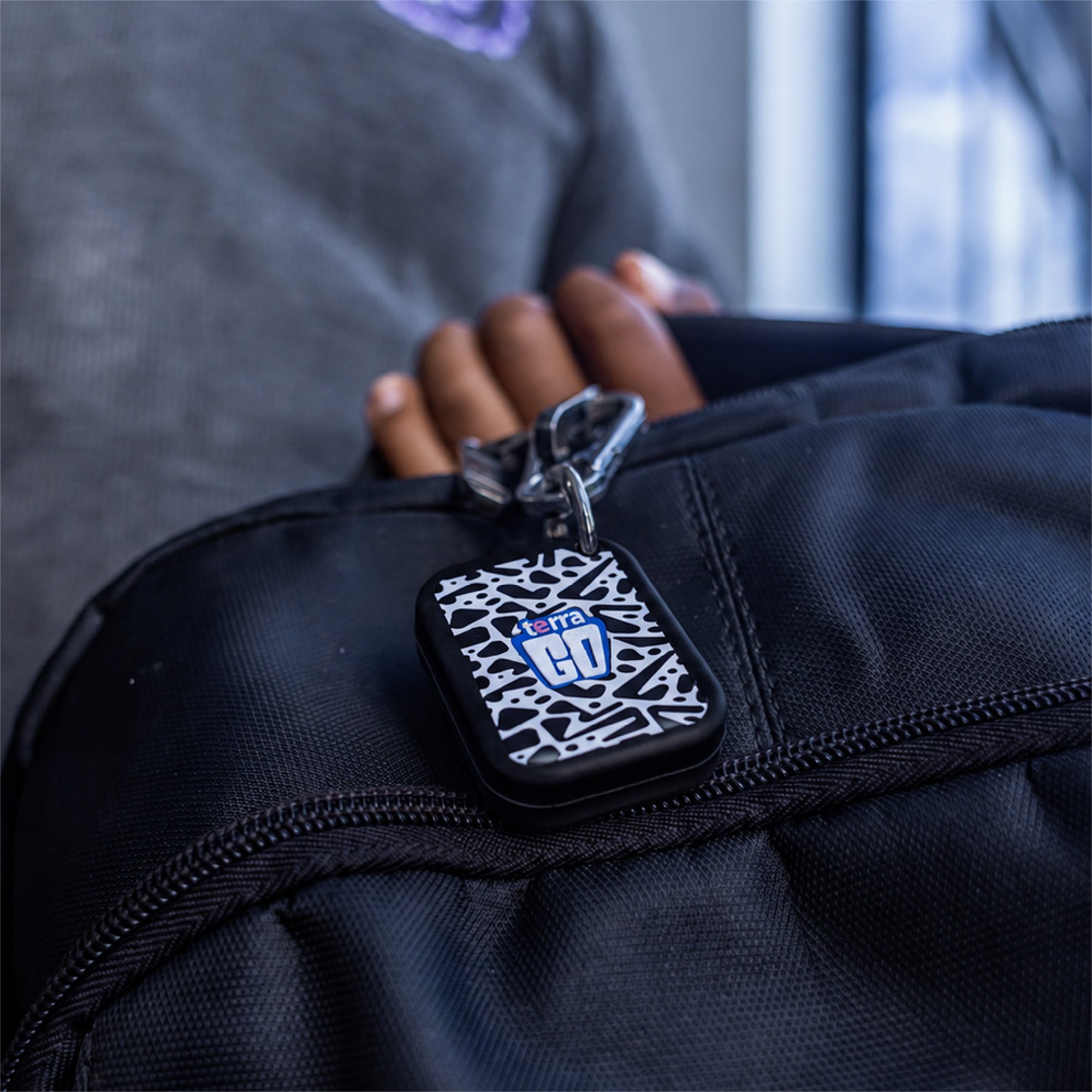 Terra Go Bag Tag Midnight Black