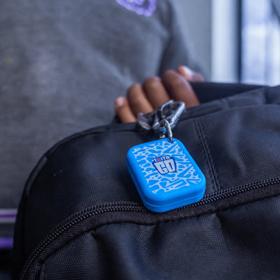 Terra Go Bag Tag Ruby Blue