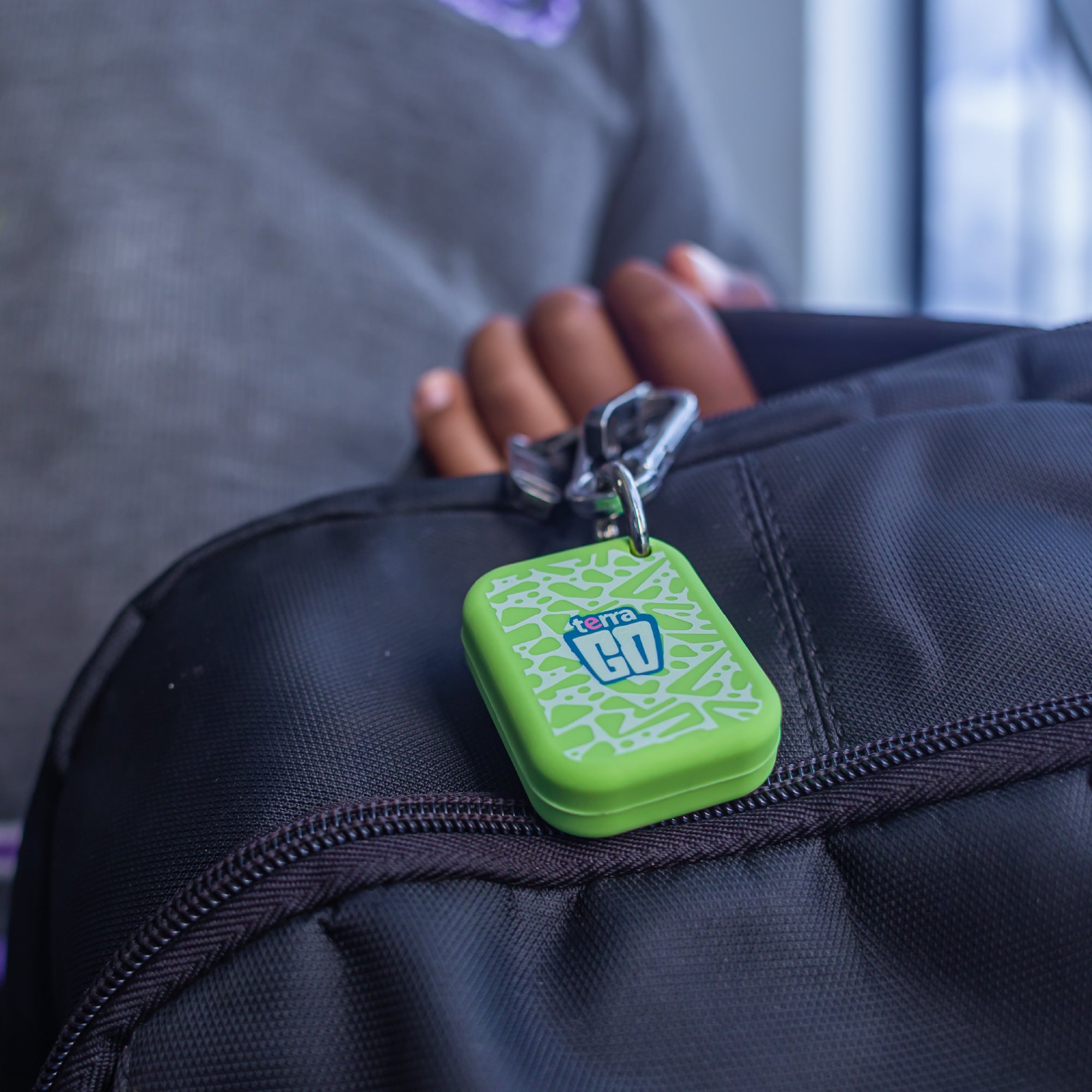 Terra Go Bag Tag Jabali Green