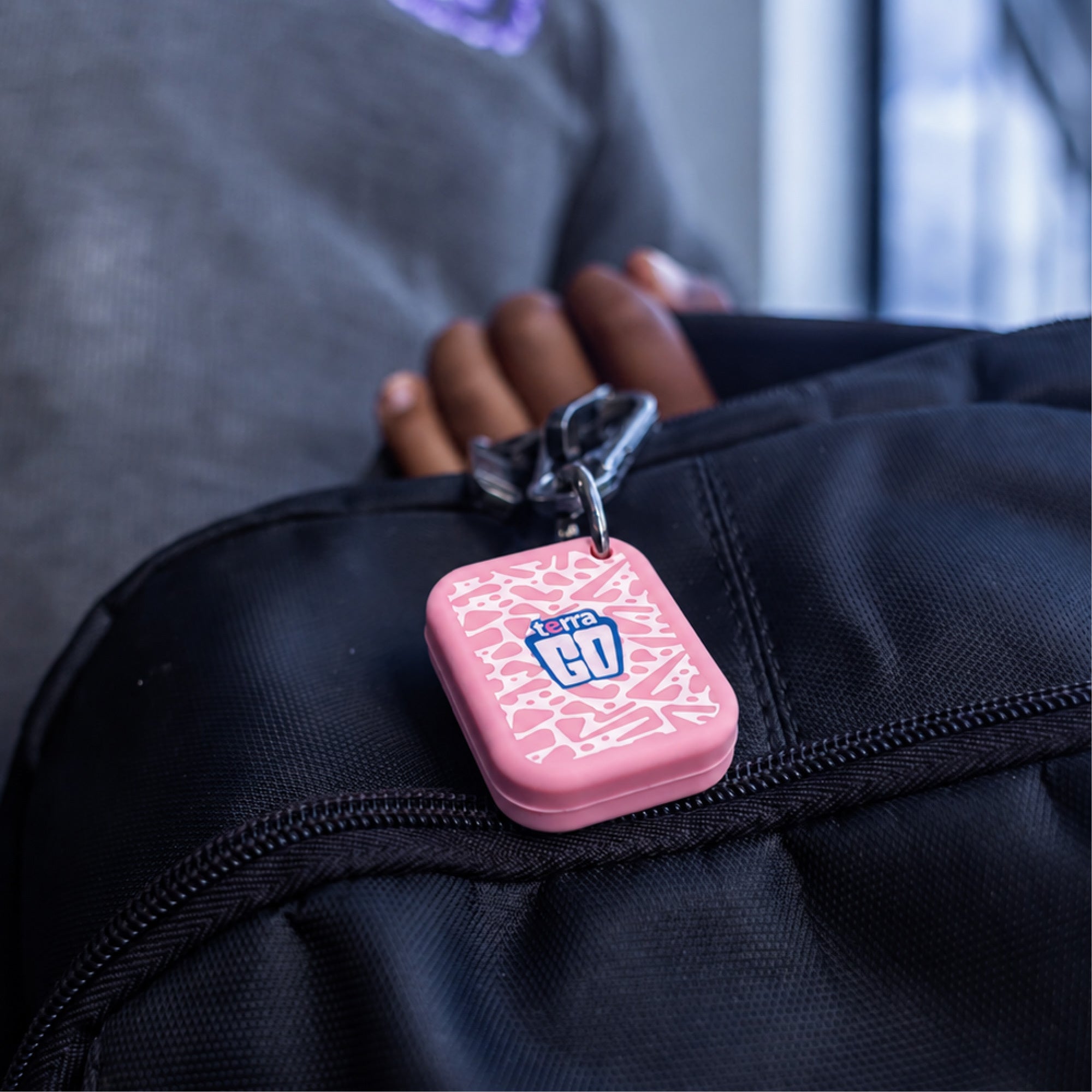 Terra Go Bag Tag Wema Pink